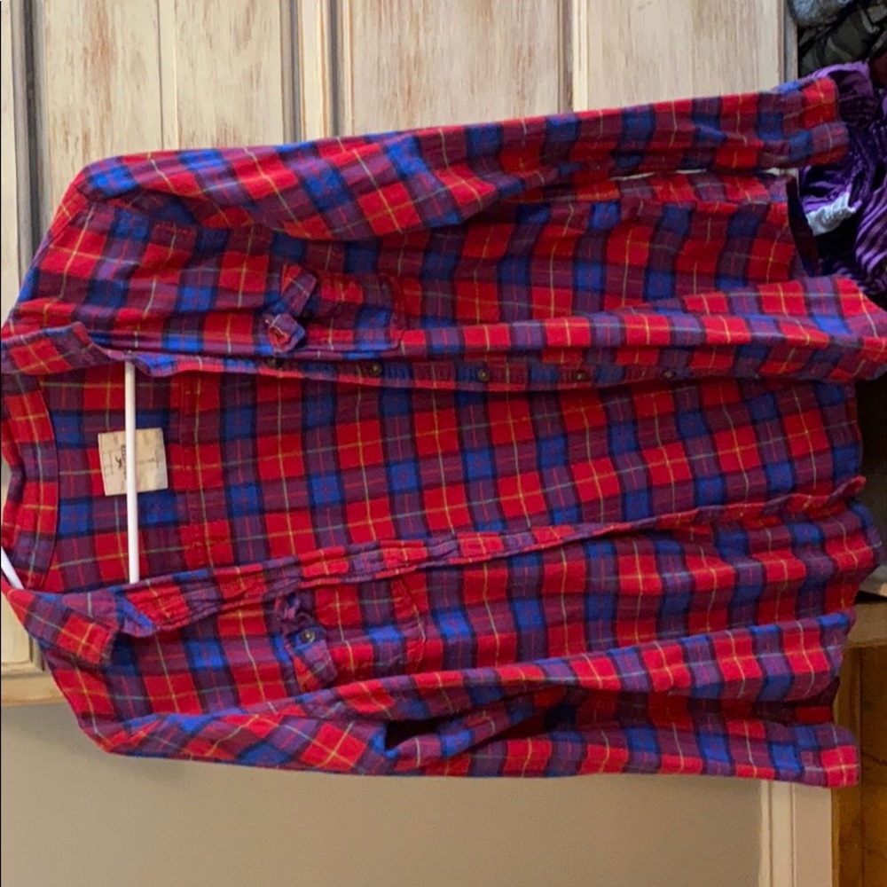 Hollister flannel button up